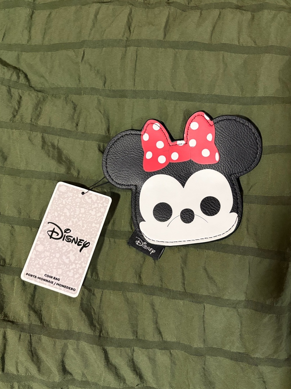 5/$25 Disney Funko Pop Minnie Mouse Coin Bag NWT
